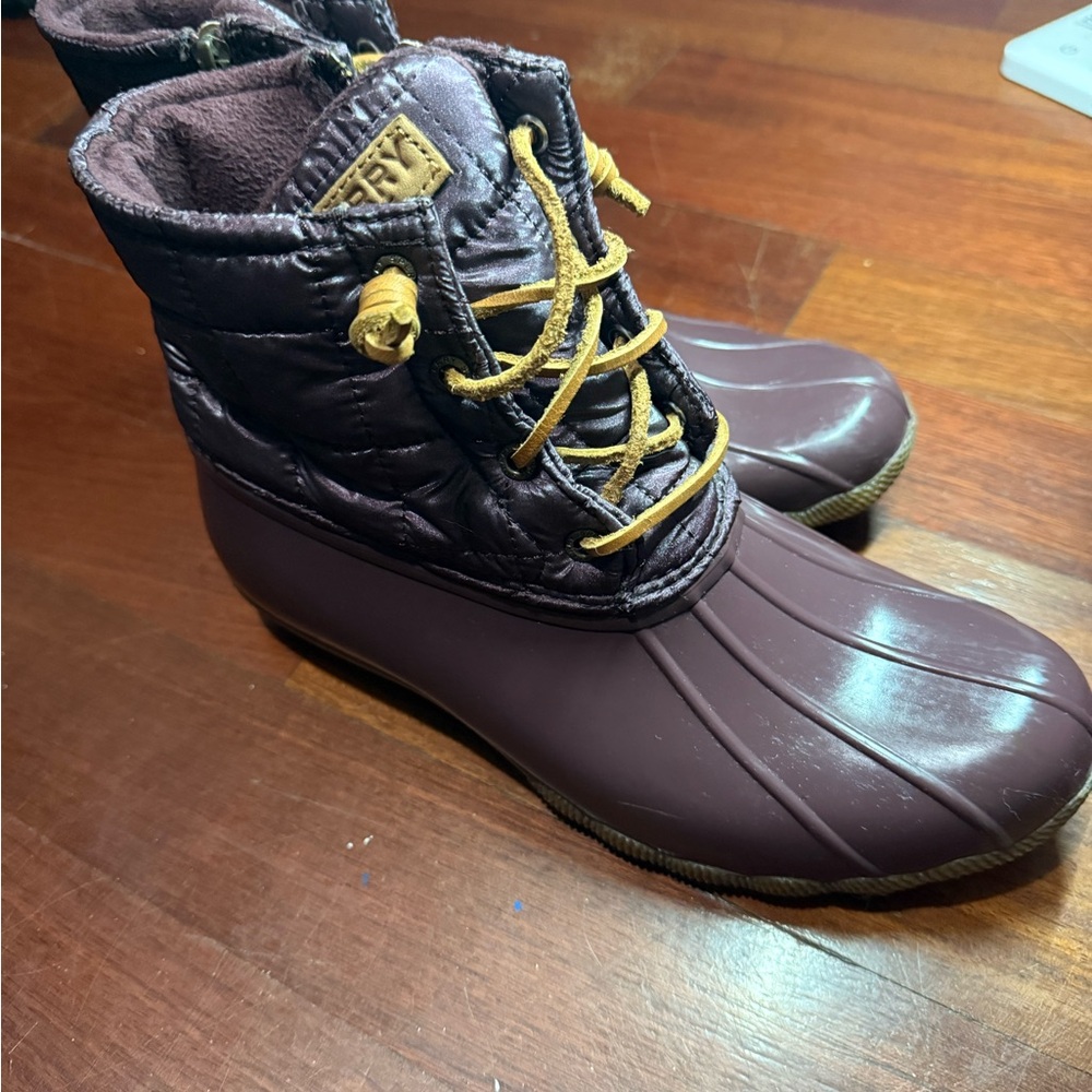 Sperry duck boots